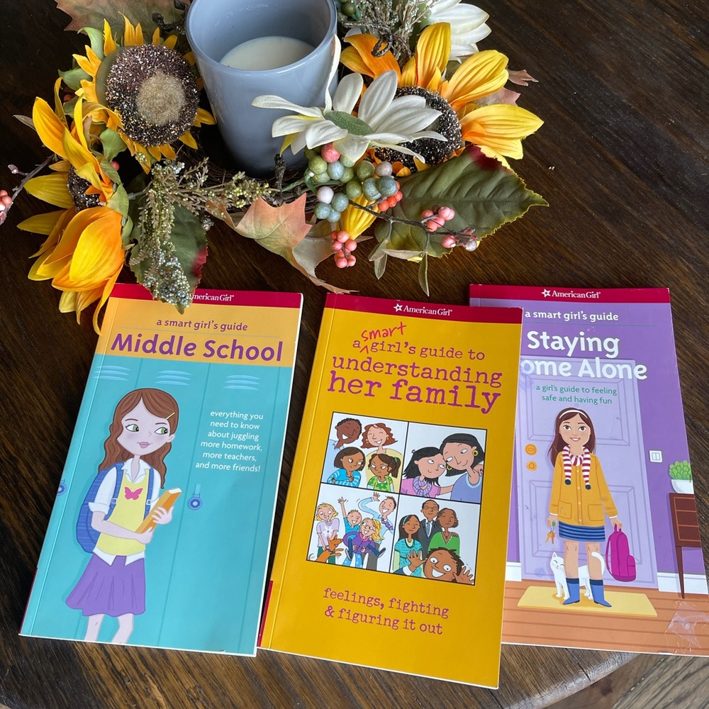 SET of (3) AG soft cover books. In excellent condition.